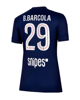 Billige Fotballdrakt Paris Saint-Germain Bradley Barcola #29 Replika Hjemmedrakt Dame 2025-26 Kortermet Billige Fotballdrakt Paris Saint-Germain Bradley Barcola #29 Replika Hjemmedrakt Dame 2025-26 Kortermet